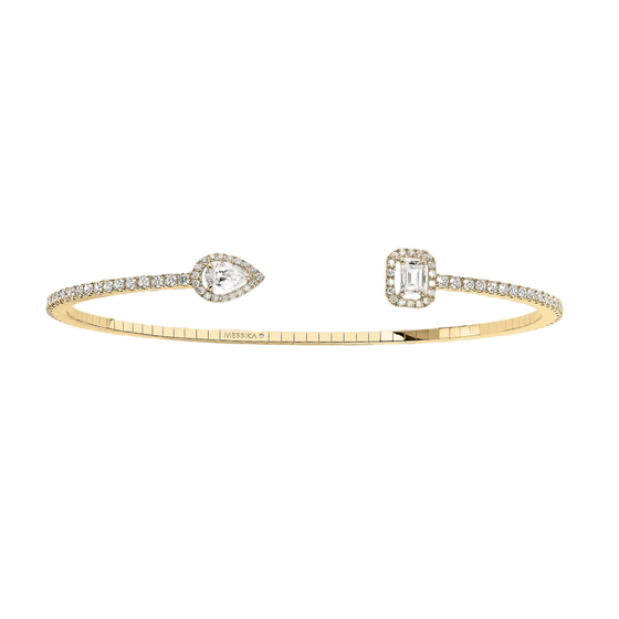 Bracelet Diamant Or Jaune My Twin Skinny 0,15ct x2