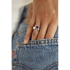 Ring, Onyx, Mother Of Pearls, Diamonds, Rose Gold