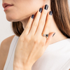 Ring, Onyx, Mother Of Pearls, Diamonds, Rose Gold