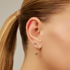 Piercing pour femme en or rose et diamants blancs. Piercing Balconies Kismet by Milka N0PR01410384Y08.001
