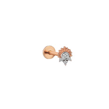  Piercing pour femme en or rose et diamants. Piercing Innerland Kismet by Milka N0PR01410402Y08.005