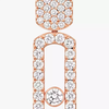 Imperial Move LM Pink Gold Diamond Earrings
