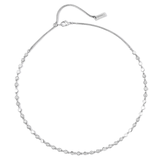 Collier Diamant Or Blanc Collier D-Vibes PM