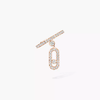 Move Uno pavé ear cuff with drop motif