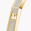 Moderniste pavé bracelet, large model Moderniste yellow gold diamond bracelet