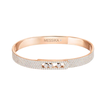  Move Noa Pavé Bangle Pink Gold Diamond Bracelet