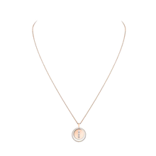  Lucky Move MM Pink Gold Diamond Necklace