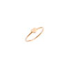 Bague Cœur Or Rose