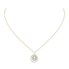 Lucky Move pavé necklace, small model