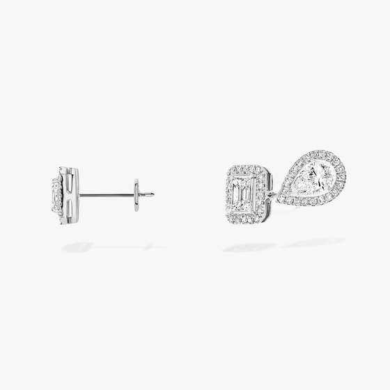 My Twin 1+2 0.20 ct x3 White Gold Diamond Earrings