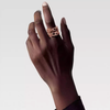 Bague trois rangs Move Link