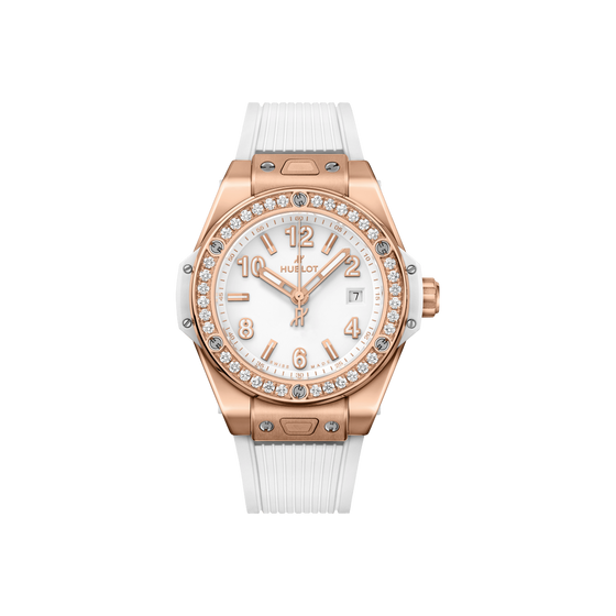 Big Bang One Click King Gold White Diamonds