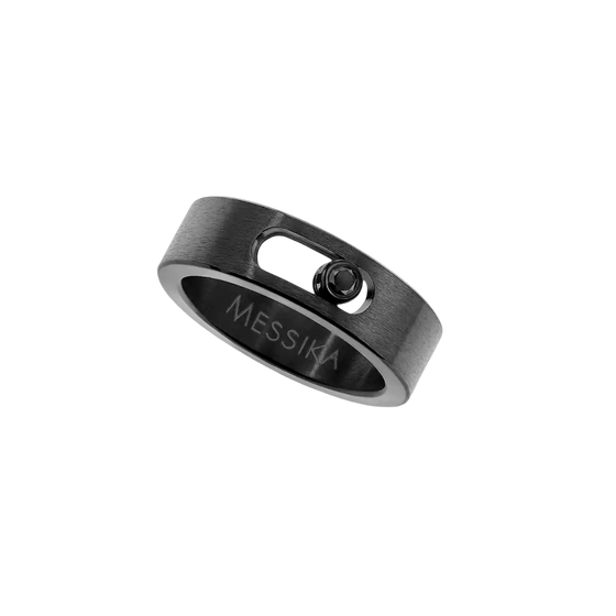 Move Titanium Black SM Black Titanium Diamond Ring