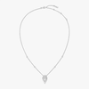 Collier Fiery 0,40ct Collier Diamant Or Blanc