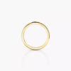 Move Joaillerie pavé wedding band, small model Move Joaillerie diamond wedding ring in yellow gold