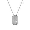 Move Titanium Natural LM Pendant Necklace Natural Titanium Diamond Necklace
