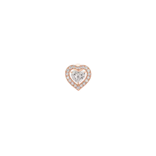  Joy 0.15ct Pink Gold Diamond Earrings