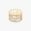 Move Romane pavé ring, large model