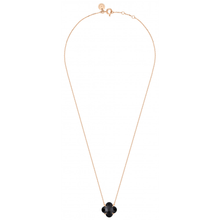  Necklace, Onyx, Rose Gold