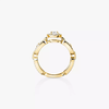 Move Link solitaire 0.30ct Yellow Gold Diamond Ring