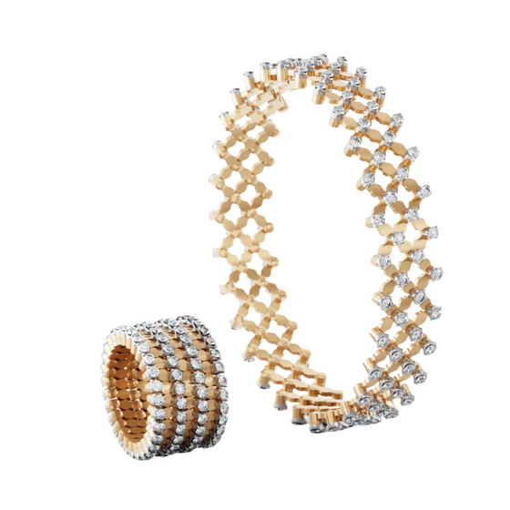 Bague-Bracelet Alternate