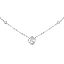  White Gold Diamond Necklace Joy Round Diamond 0.20ct