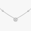 Collier Joy 0,20ct Collier Diamant Or Blanc