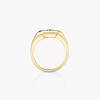 Move Joaillerie pavé signet ring