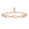 Move Link Multi Pink Gold Diamond Bracelet