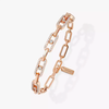 Move Link Multi Pink Gold Diamond Bracelet