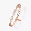 Bracelet rivière Move Link Bracelet diamant en or rose Move Link