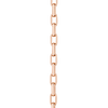 Bracelet maillons or rose 750/1000e