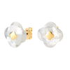Puces, Nacre Blanche, Or Jaune