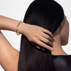 So Move link bracelet So Move XL diamond bracelet in pink gold