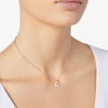 Pendentif Fleur Or Rose & Émail