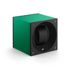Remontoir pour une montre en aluminium vert. Remontoir Masterbox SwissKubik. Reference: SK01.AE007