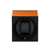 Remontoir pour une montre en aluminium orange. Remontoir Mastebox SwissKubik. Reference: SK01.AE010