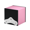 Remontoir pour une montre en aluminium rose. Remontoir Mastebox SwissKubik. Reference: SK01.AE009