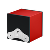 Remontoir pour une montre en aluminium rouge. Remontoir Mastebox SwissKubik. Reference: SK01.AE005
