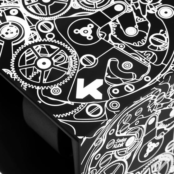 Startbox Black Soft Touch White Movement