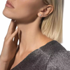 Boucles d'oreilles Joy taille brillant, petit modèle