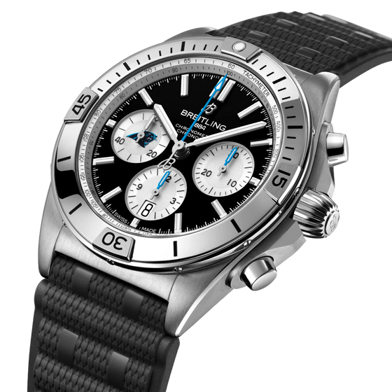 Chronomat B01 42 NFL Carolina Panthers Edition
