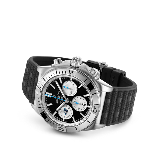 Chronomat B01 42 NFL Carolina Panthers Edition