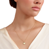 Pendentif Sceau Or Jaune Et Diamant Blanc