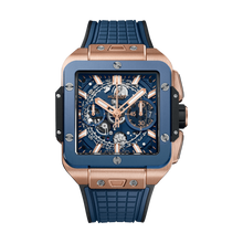  Big Bang Unico King Gold Blue Ceramic