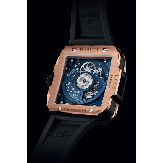 Big Bang Unico King Gold Blue Ceramic