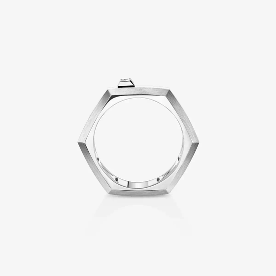 Moderniste MM White Gold Diamond Ring
