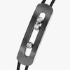 Move Titanium anthracite cord bracelet, large model
