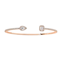  My Twin Skinny 0,15ct x2 Bracelet Diamant Or Rose