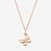 Rose Gold Butterfly Charm